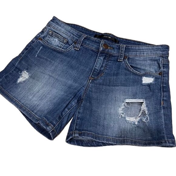 Joes jeans distressed denim shorts size 25 - Picture 5 of 12
